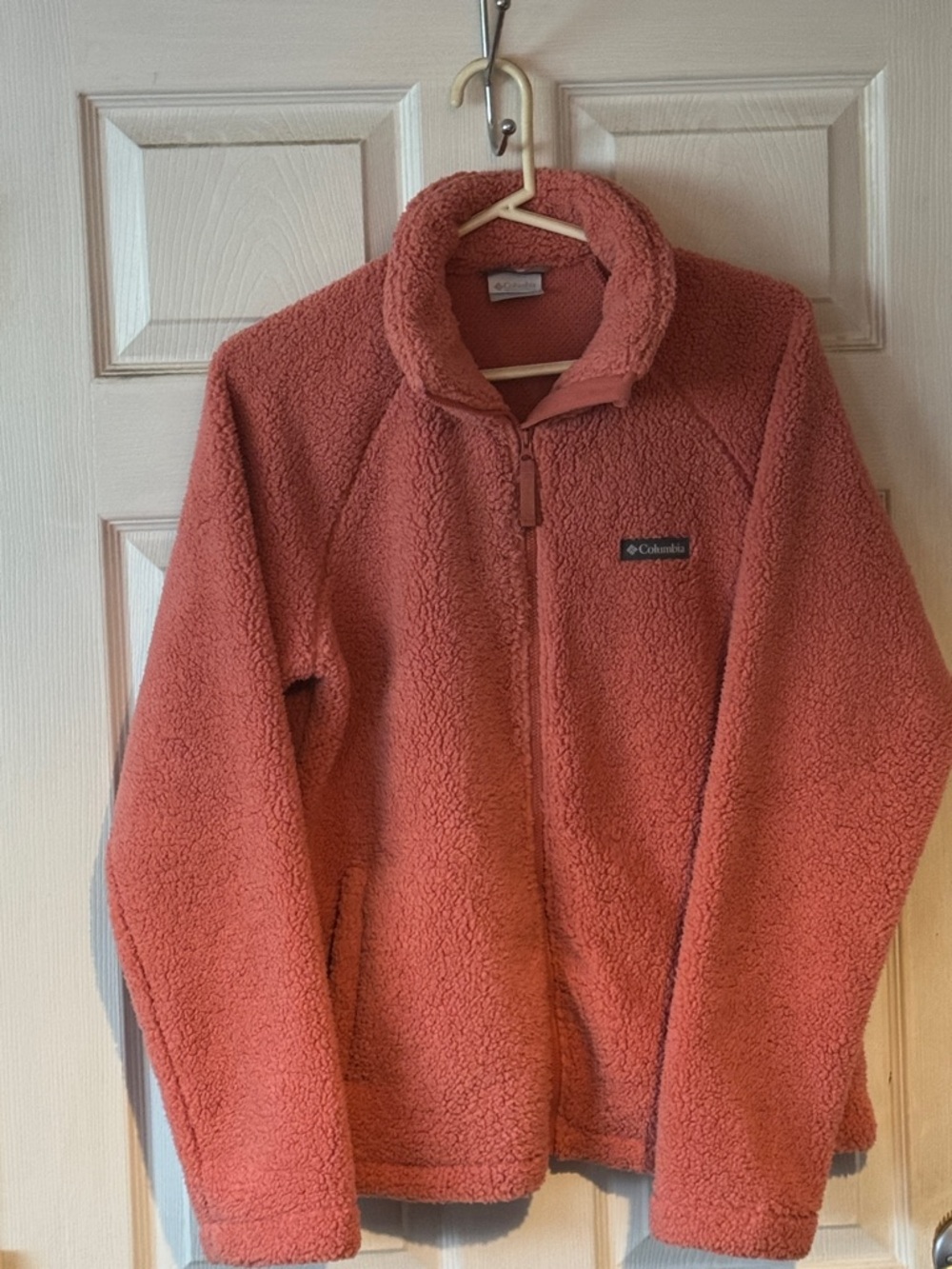 Columbia Ladies Coral Sherpa Jacket - Warm Zip Front Sz M